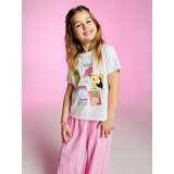 Sinsay Pamučna majica s ljetnim printom | shoptok.hr
