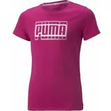 Puma ALPHA TEE G Majica za djevojčice, ružičasta, veličina
