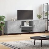 TV ormarić boja betona 150x30x50 cm od konstruiranog drva | shoptok.hr