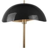 Leitmotiv Črna/zlata stoječa svetilka s kovinskim senčilom (višina 154 cm) Waved – | Shoptok.si