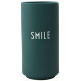 Design Letters tamnozelena porculanska vaza Smile, visina 11 cm Cijene