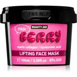 Beauty Jar Berry Pink učvrstitvena maska za obraz 100 ml