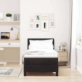  Boxspring - Krevet s oprugama i madracem Crna 80 x 200 cm tkanina | shoptok.hr