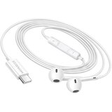 Oem Mayaxess, Žične USB-C slušalke za Xiaomi 15 Pro z vgrajenim mikrofonom, Bela, (5000299356) | Shoptok.si