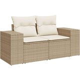 vidaXL 11-dijelni set vrtnih sofa od poliratana s jastucima bež | shoptok.hr