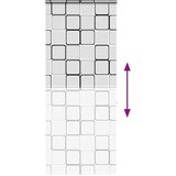 Rolo zavjesa za tuš s kazetom 90x240 cm širina tkanine 86 cm | shoptok.hr