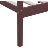  Okvir za krevet od masivne borovine tamnosmeđi 90 x 200 cm | shoptok.hr