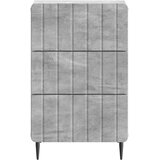  Noćni ormar Betonska siva 43x 41 x 68 cm Konstruirano drvo | shoptok.hr