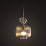  Visilica na sajli SOPHIA 1xE14/10W/230V crna/dimljeno bež | Eponuda.com