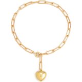 Ogrlica Massive Heart - Zlatna KP32672 Cijene