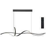 Brilagi LED prigušiva luster na sajli SIGNATURE LED/55W/230V 120x23 cm crna + daljinski upravljač | Eponuda.com