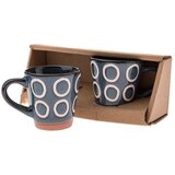 Dakls Temno modre keramične skodelice v kompletu za espresso 2 ks 100 ml Rings – Cene