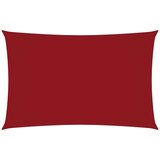 vidaXL Senčno jadro oksford blago pravokotno 3x6 m rdeče | Shoptok.si