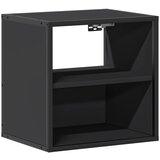 Maison Chic Stenska Nočna omarica - Nočna miza črna 40x31x39,5 cm, (21688043) Cene