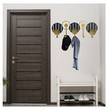 WALLXPERT metalna zidna kuka multicolor mihriban | ePonuda.com