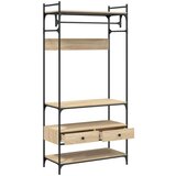  Ormar s ladicama boja hrasta 89x39x184 5 cm konstruiranog drva | shoptok.hr
