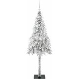  Božićno drvce s 300 LED svjetlima Bijelo 180 cm PE i čelik | Eponuda.com