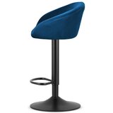  Tabure od baršuna EAST - Morska plava | shoptok.hr