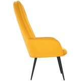  Stolica za opuštanje boja senfa baršunasta | shoptok.hr