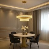  LED luster na sajli GALA LED/54W/230V, pr. 60 cm, zlatna | Eponuda.com