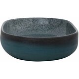 Nadgradni umivaonik tirkizni ovalni 59x40x14 cm keramički | shoptok.hr