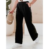 DStreet Spodnie damskie dresowe wide leg DRESLINA czarne | Shoptok.si