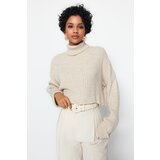 Trendyol stone crop basic knitwear sweater Cene