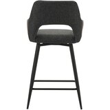 MID.YOU Set Barskih Stolov Amiens, Črna, 2 Kos | Shoptok.si