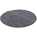 Ayyildiz Carpets Temno siva okrogla preproga ø 200 cm Life – Cene