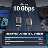 Ugreen produžni kabl US372 USB-C 3.1 0.5m | ePonuda.com