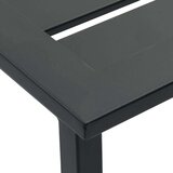 vidaXL 11-dijelni vrtni barski set crni od čelika obloženog prahom | shoptok.hr