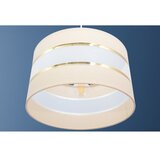  Luster na sajli HELEN 1xE27/15W/230V, prečnik 35 cm, krem/zlatna | Eponuda.com