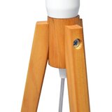 Stona lampa ALBA 1xE27/15W/230V bela/hrast | Eponuda.com