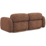 Makamii Narančasta/smeđa sofa 190 cm Ailani – | shoptok.hr