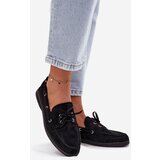 Boto Women's Suede Loafers Big Star RR274948 Black | Shoptok.si