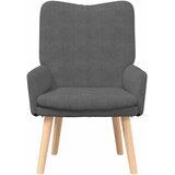  Fotelja Tamno siva 63 x 67 x 94 cm tkanina | shoptok.hr