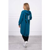 Kesi Cardigan with navy print Cijene