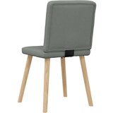  Jedilni stoli 4 kosi temno sivo blago | Shoptok.si