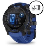 Garmin pametni sat Instinct 3 45 mm AMOLED, crni, remen crno-plavi (Limited Edition) | shoptok.hr
