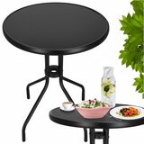 springos metalni okrugli vrtni stol, 60 cm, crni | shoptok.hr