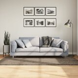 vidaXL Preproga ISTAN visoka vlakna sijoč videz siva 100x200 cm | Shoptok.si