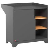 Modern Living previjalna komoda leaf, grafit, hrast | Shoptok.si