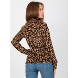 RUE PARIS Blouse-RP-BZ-8187-2.06-camel | Shoptok.si