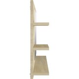  Kupaonsko ogledalo boja hrasta 90x10,5x45 cm konstruirano drvo | Eponuda.com