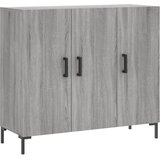  Komoda boja hrasta sonome 90 x 34 x 80 cm konstruirano drvo | shoptok.hr