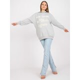 FANCY Sweatshirt-FA-BL-7716.39-light gray | Shoptok.si