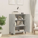  Komoda siva boja betona 70x34x90 cm od konstruiranog drva | shoptok.hr