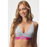 Hugo Boss Podložen modrček HUGO Sporty, brez kosti | Shoptok.si