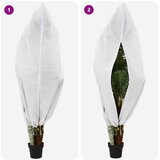  Pokrijte biljke od mraza flis pokrivačem 5 pcs Bijelo | shoptok.hr