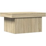 vidaXL Stolić za kavu boja hrasta 80 x 55 x 40 cm konstruirano drvo | shoptok.hr